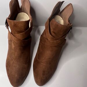Suede 2” Heel Boots  